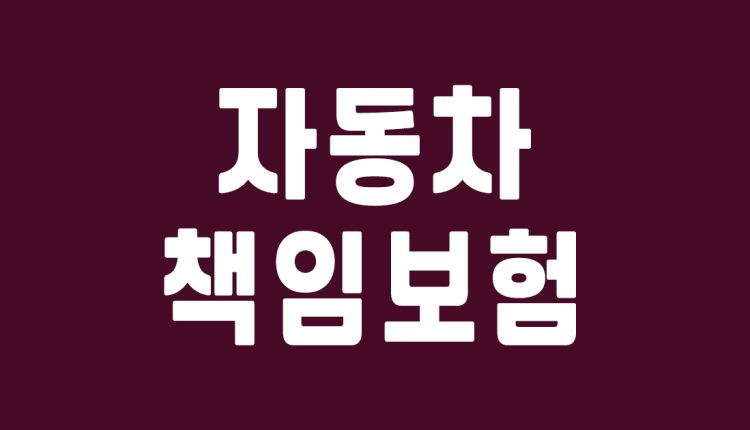 자동차 책임보험